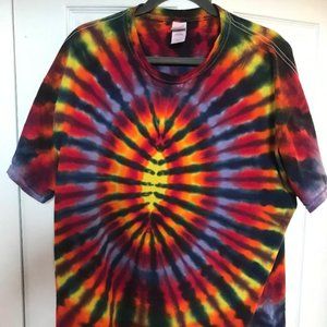 Tie Dye Mens T shirt XL